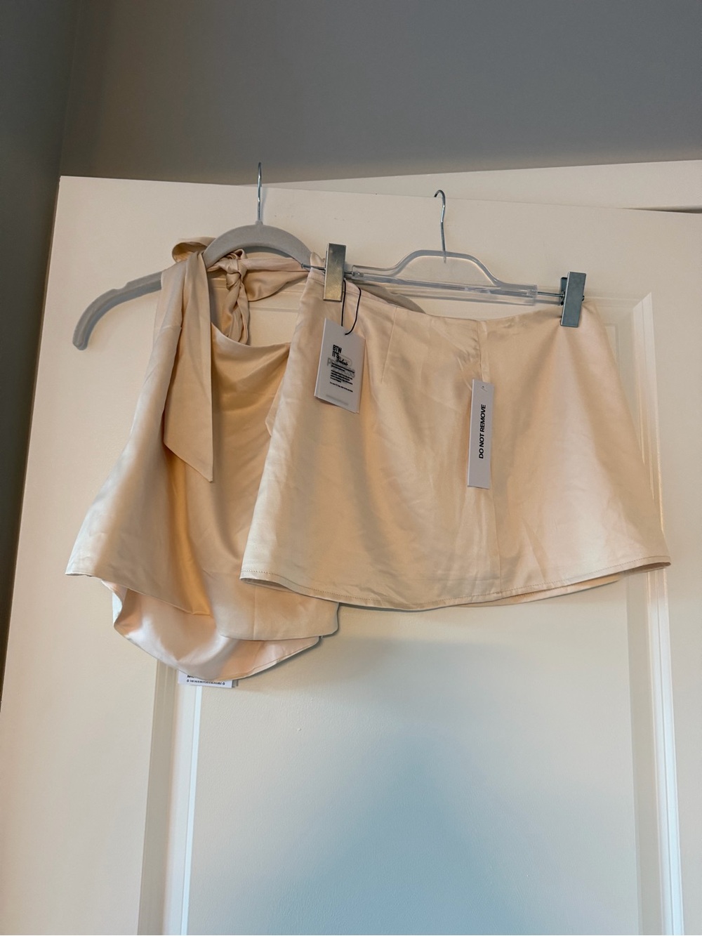Princess Polly Ellesandra Halter Set Cream